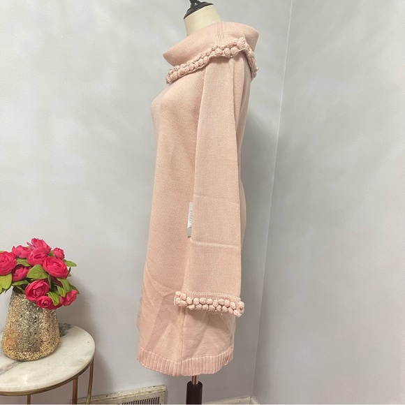 Blush Eliza J Turtleneck Sweater Dress / Perfect For Fall & Winter/ New With Tag - Picture 14 of 17